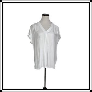 NWT!! Nine West Jeans, White Tunic, Size Large